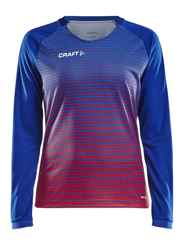 CRAFT  PRO CONTROL STRIPE JERSEY LS DAM - 2