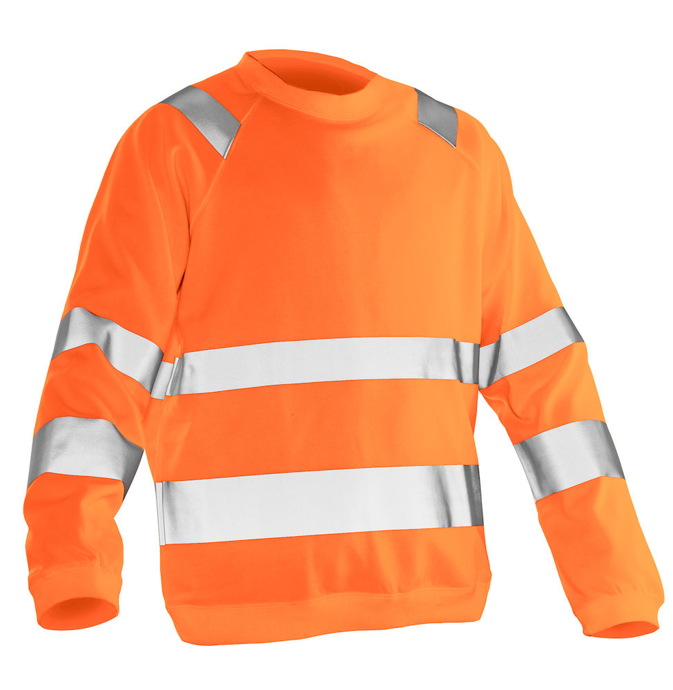 1150 Sweatshirt Varsel kl. 3, Gul & Orange - 2