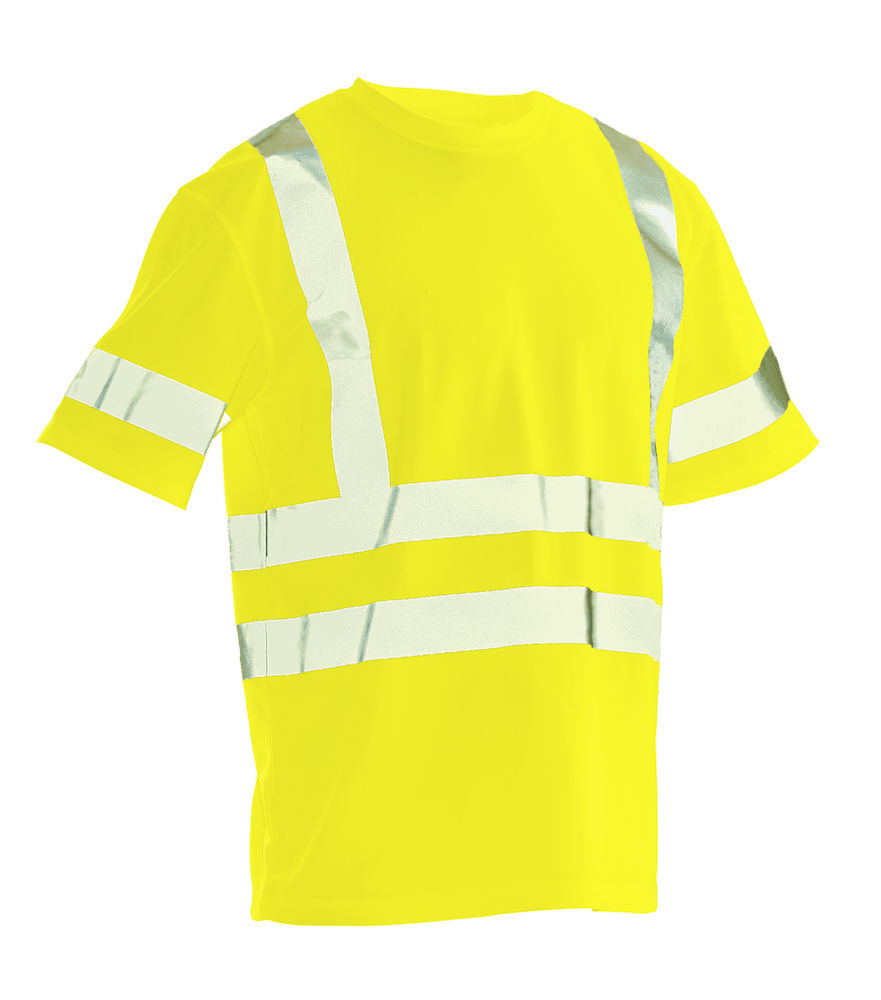 5582 T-shirt Spun Dye Varsel Kl. 3 Gul