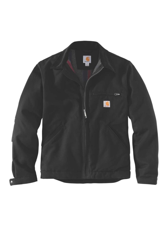 carhartt men's duck detroit jacket