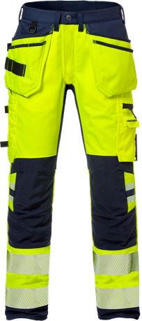 FRISTADS VARSEL HANTVERKARBYXA STRETCH 2710 PLU KL 2, DAM - 3