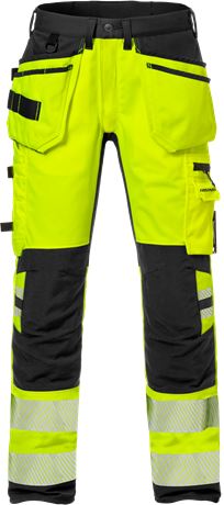 FRISTADS VARSEL HANTVERKARBYXA STRETCH 2710 PLU KL 2, DAM