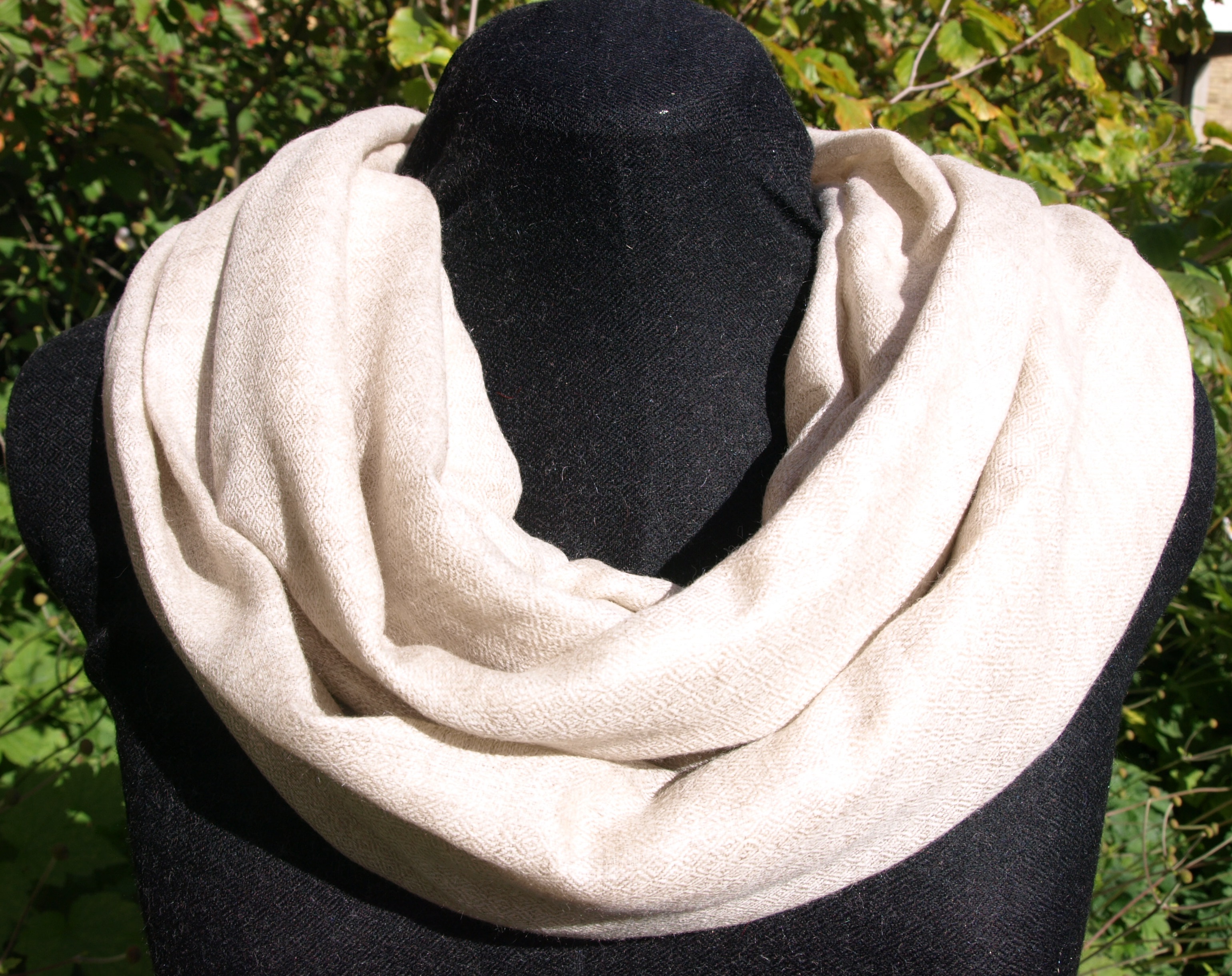 Kashmirsjal beige