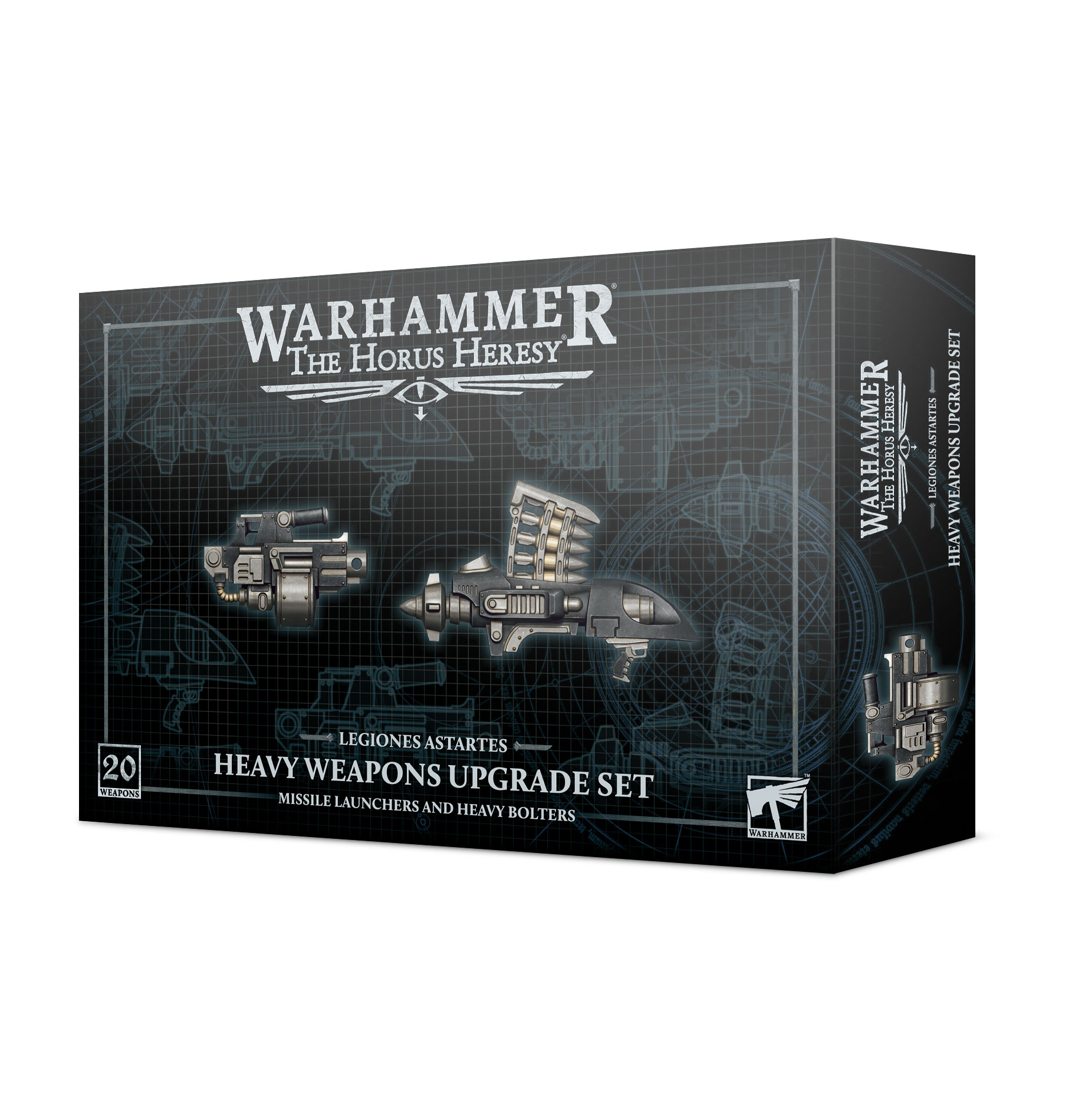 Legiones Astartes: Heavy Weapons Upgrade Set - Missile Launchers and Heavy Bolters