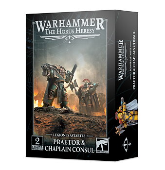 Legiones Astartes: Cataphractii Praetor & Chaplain Consul