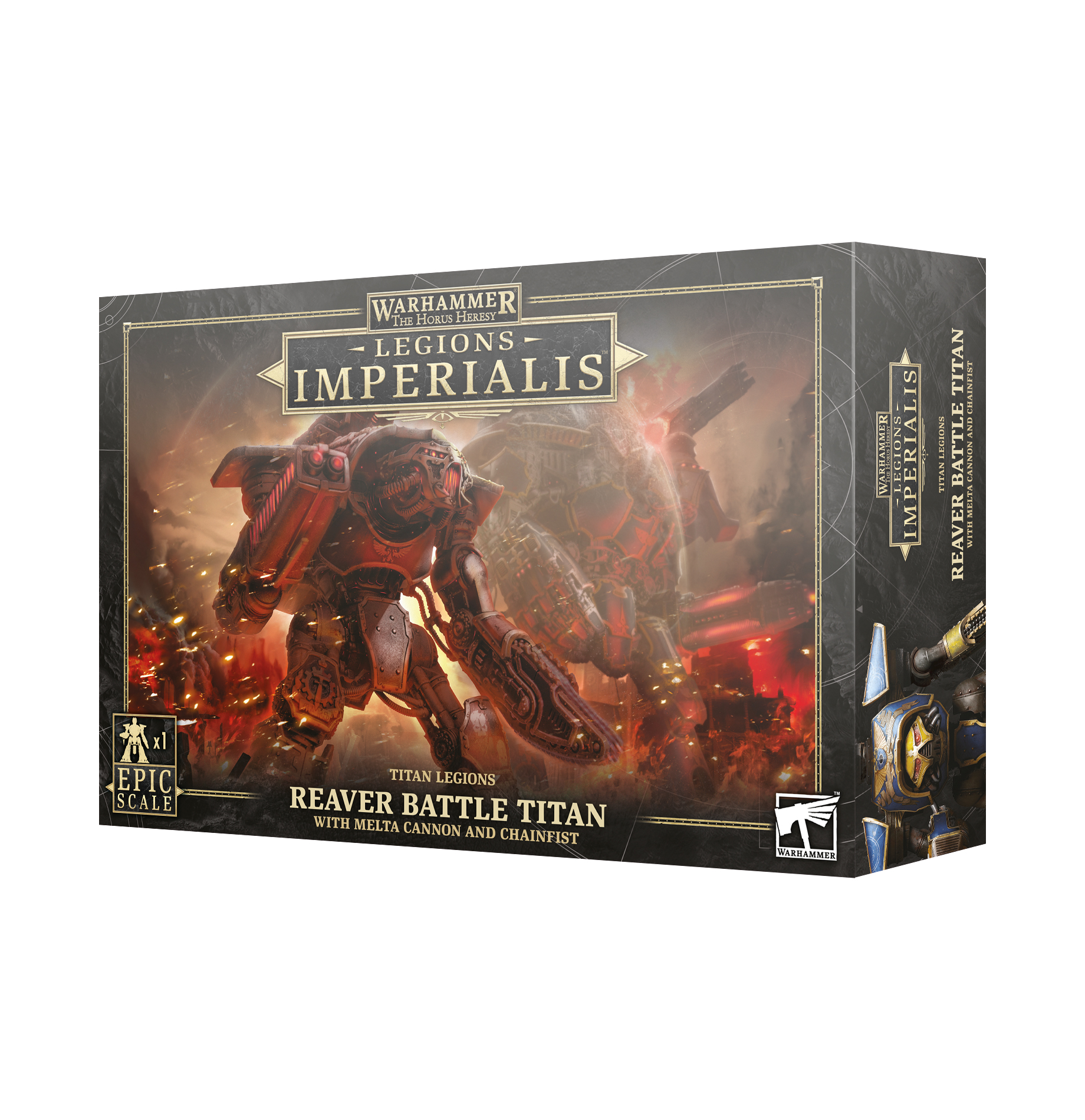 Legions Imperalis: Reaver Battle Titan with Melta Cannon and Chainfist
