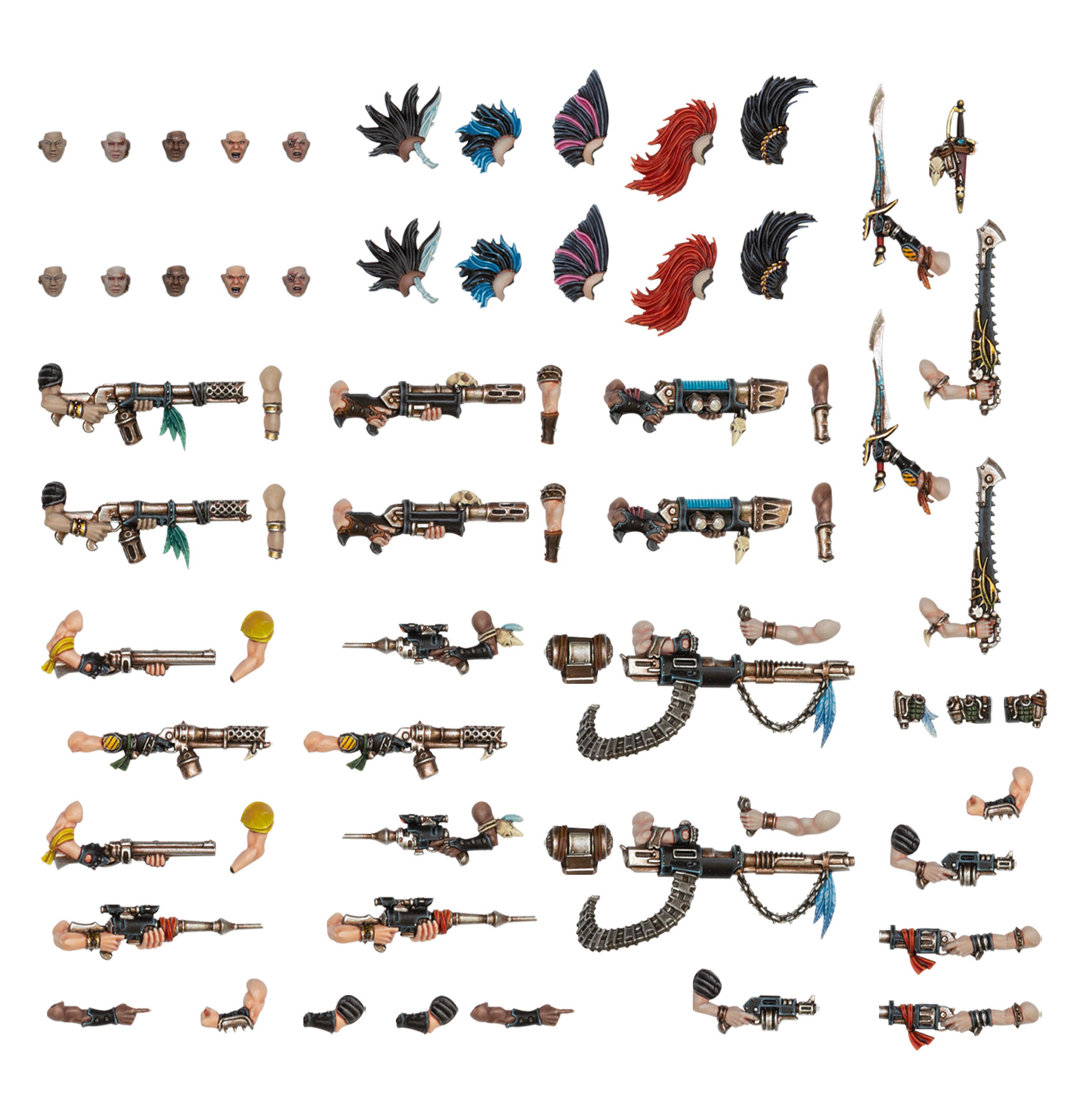 Necromunda: Escher Weapons & Upgrades - 2