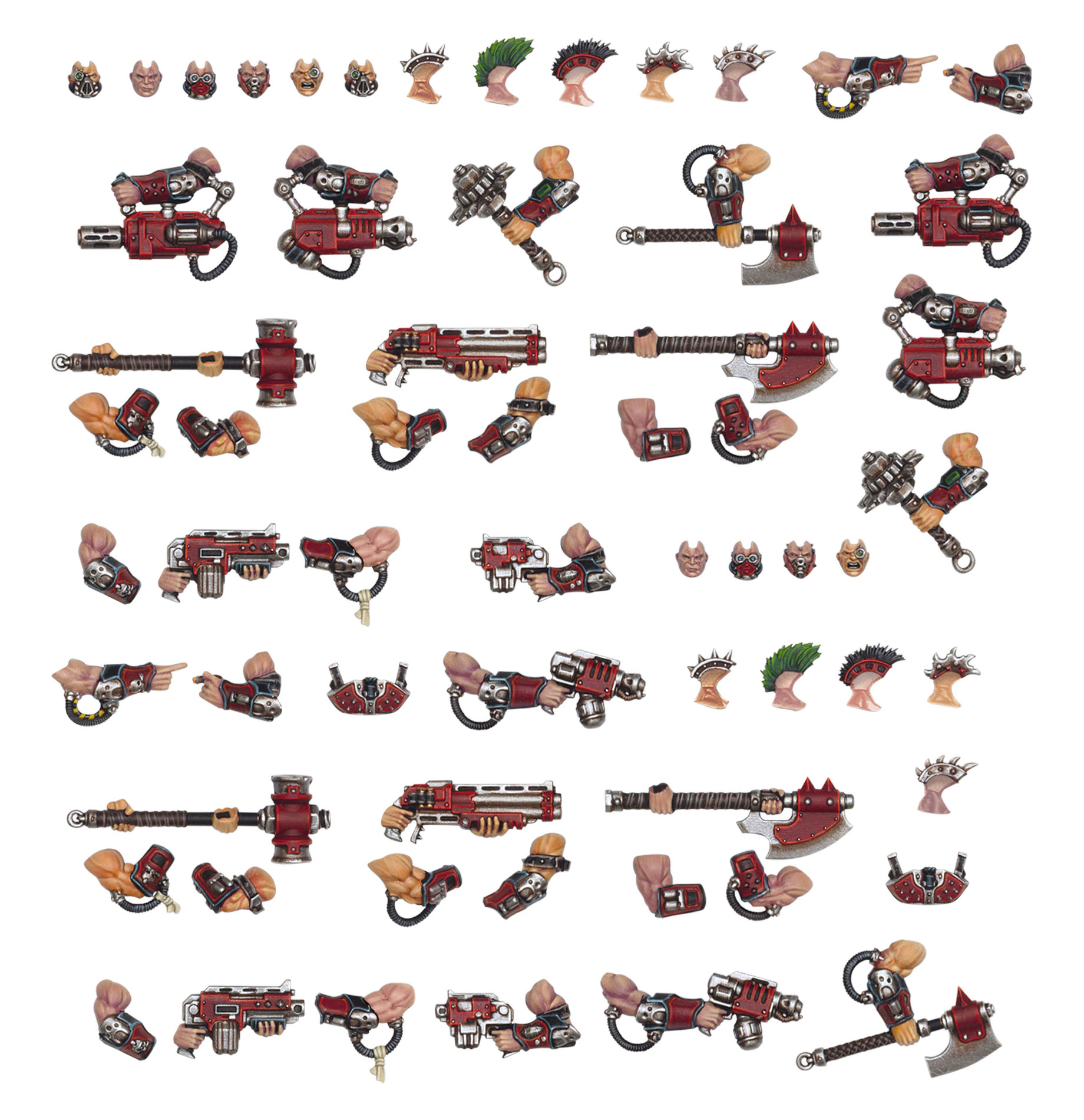 Necromunda: Goliath Weapons & Uppgrades - 2