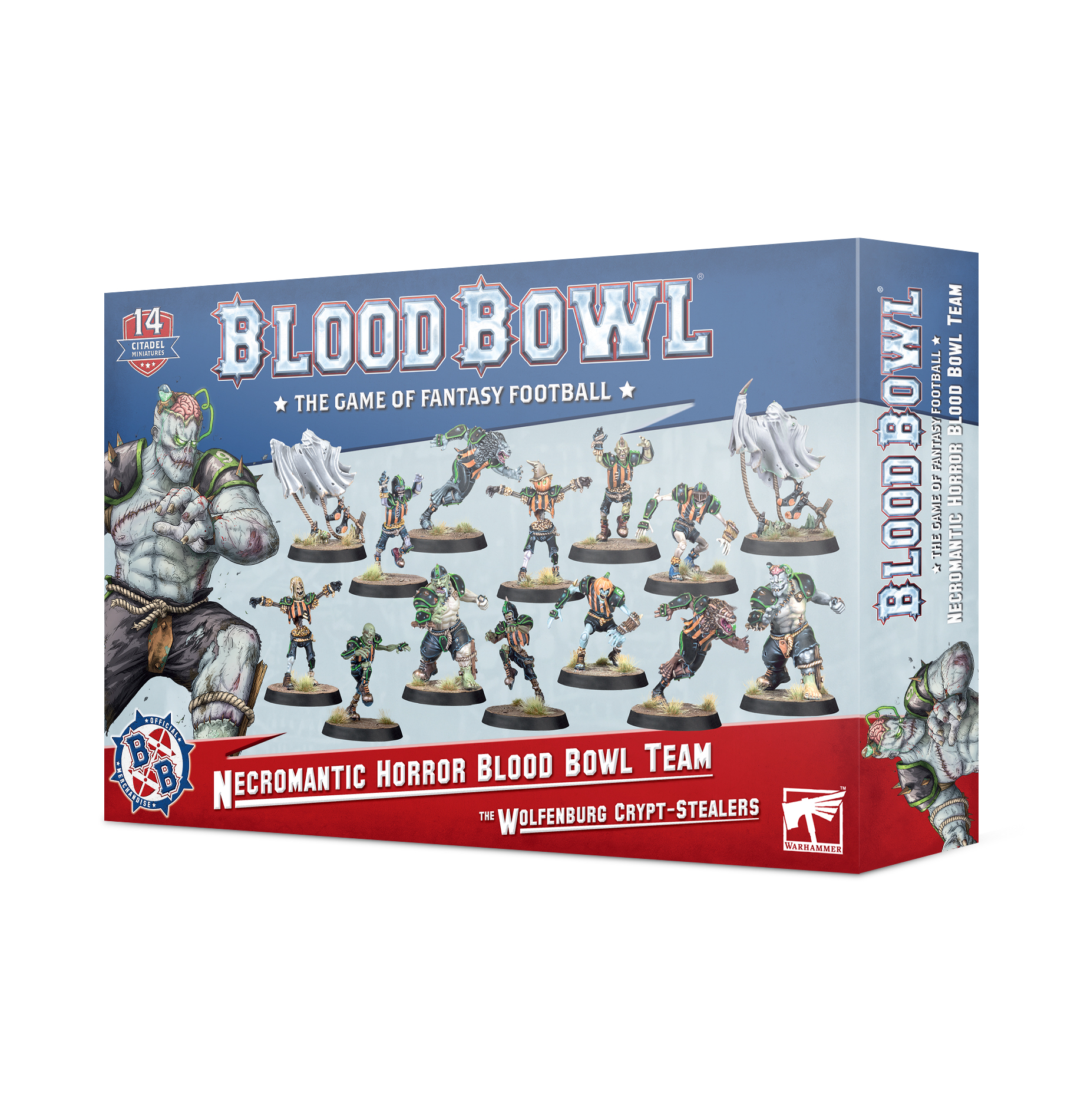 Blood Bowl: Necromantic Horror Blood Bowl Team - The Wolfenburg Crypt-Stealers