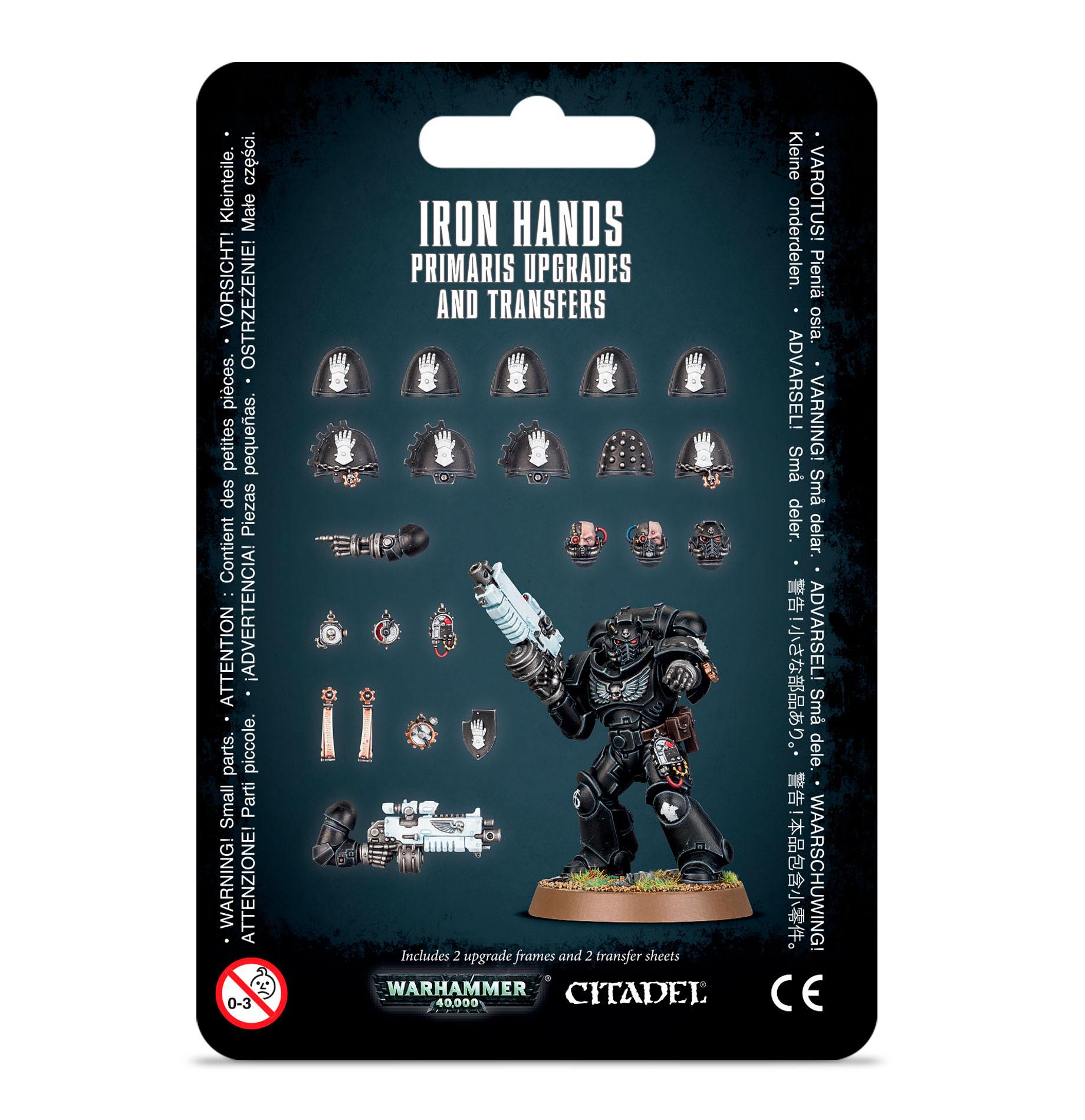 Space Marines: Iron Hands - Primaris Upgrades and Transfers