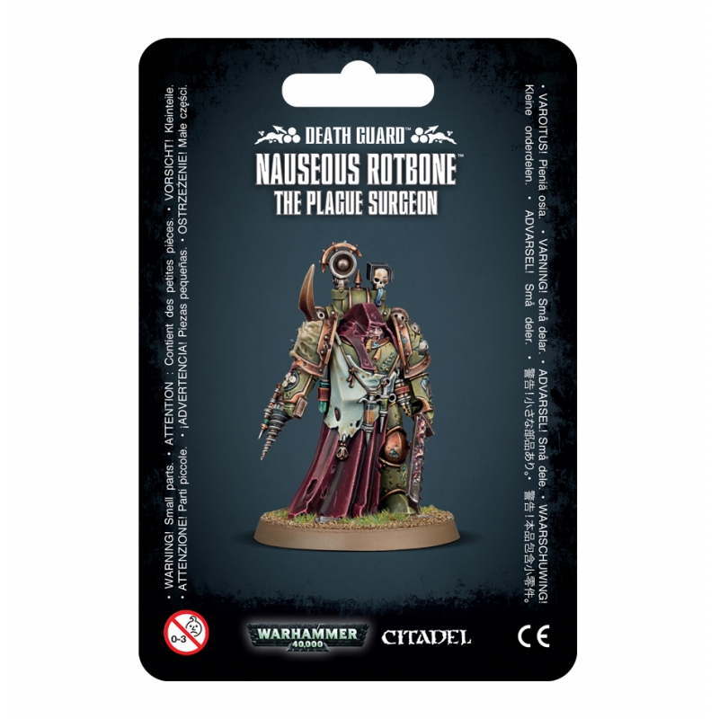 Death Guard: Nauseous Rotbone, the Plague Surgeon