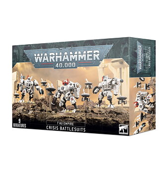 Tau Empire: XV8 Crisis Battlesuits Team