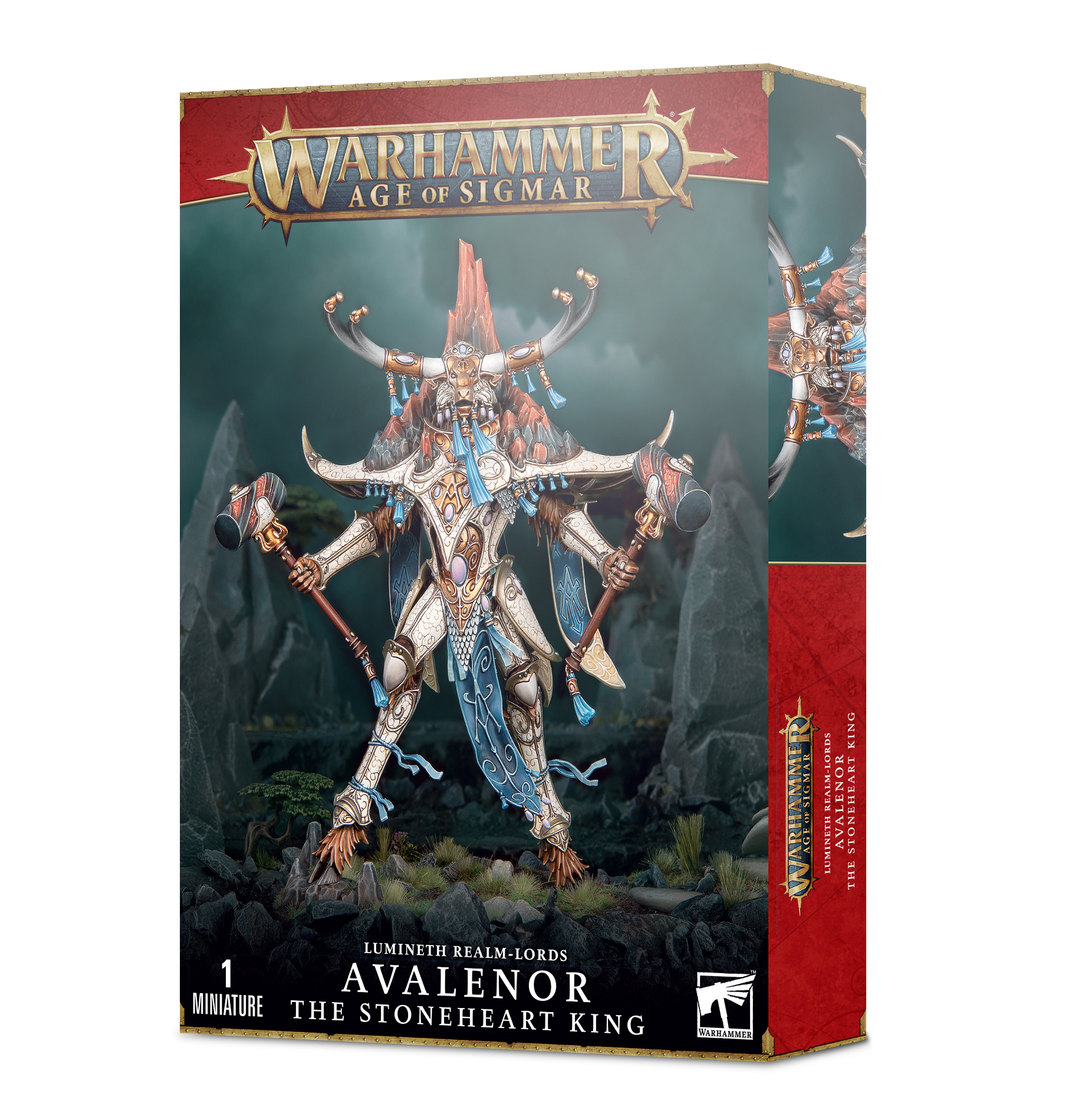 Lumineth Realm-Lords: Avalenor, the Stoneheart King