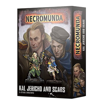 Necromunda: Kal Jericho and Scabs