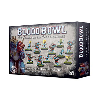 Blood Bowl: Lizardmen Blood Bowl Team - Gwaka'moli Crater Gators