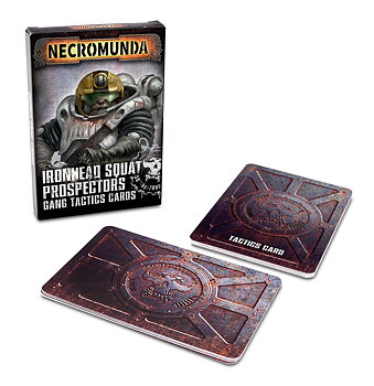 Necromunda: Ironhead Squat Prospectors Gang Tactics Cards