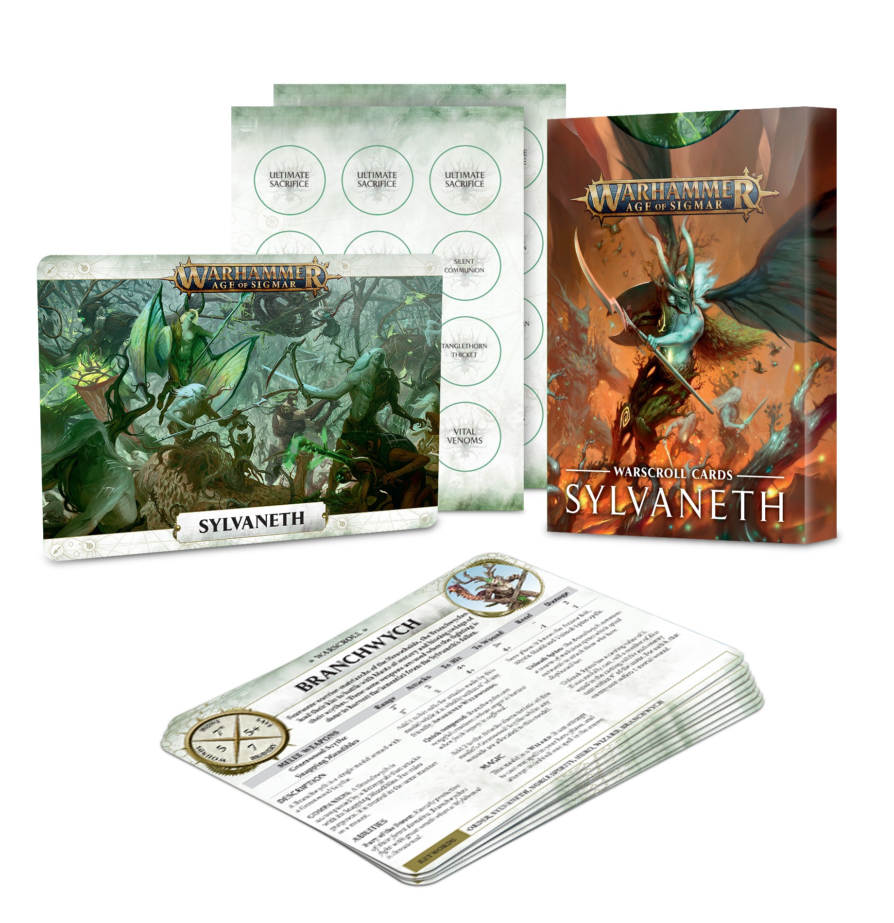 Warscroll Cards: Sylvaneth 2022 ( Eng)