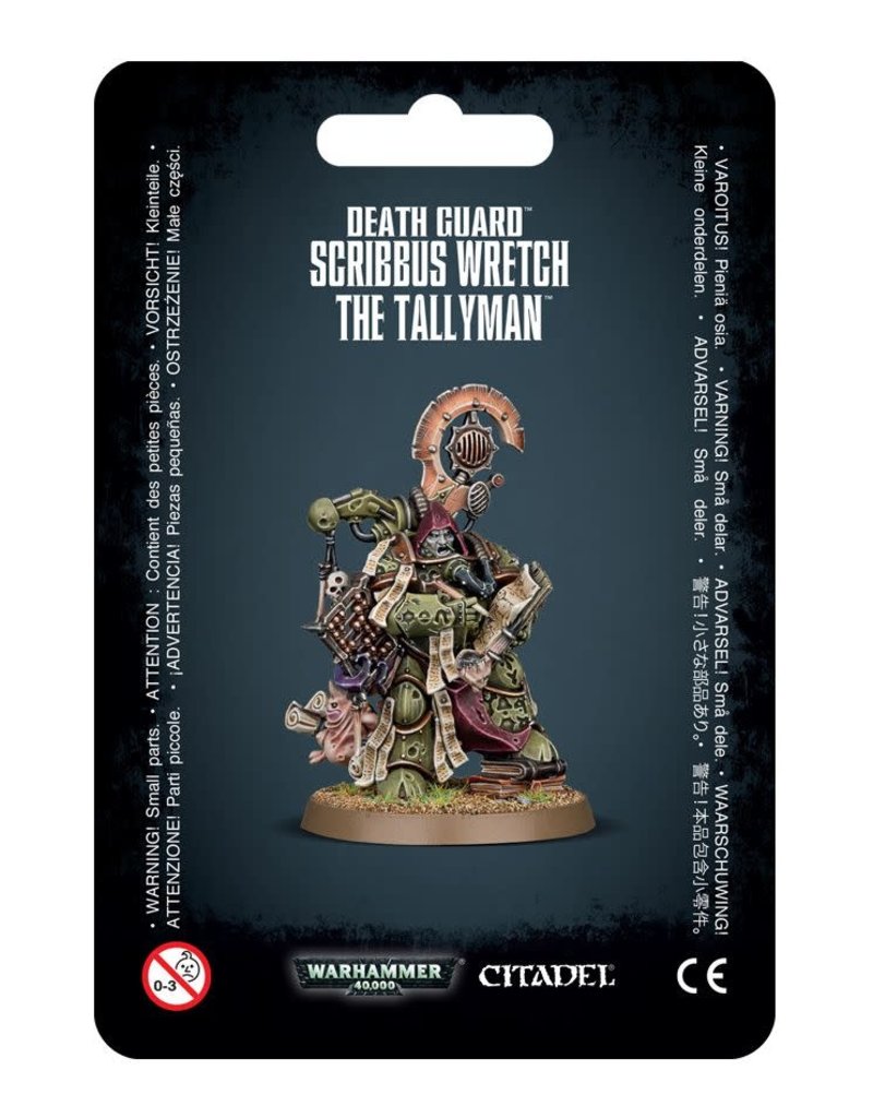 Death Guard: Scribbus Wretch, the Tallyman