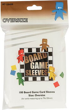 Board Game Sleeves - Oversized Size (82x124mm)