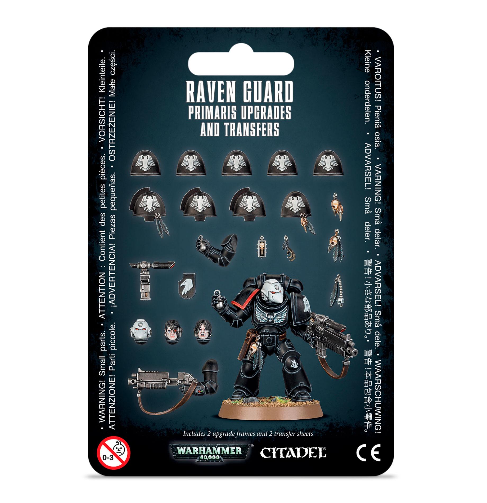 Space Marines: Raven Guard - Primaris Upgrades and Transfers