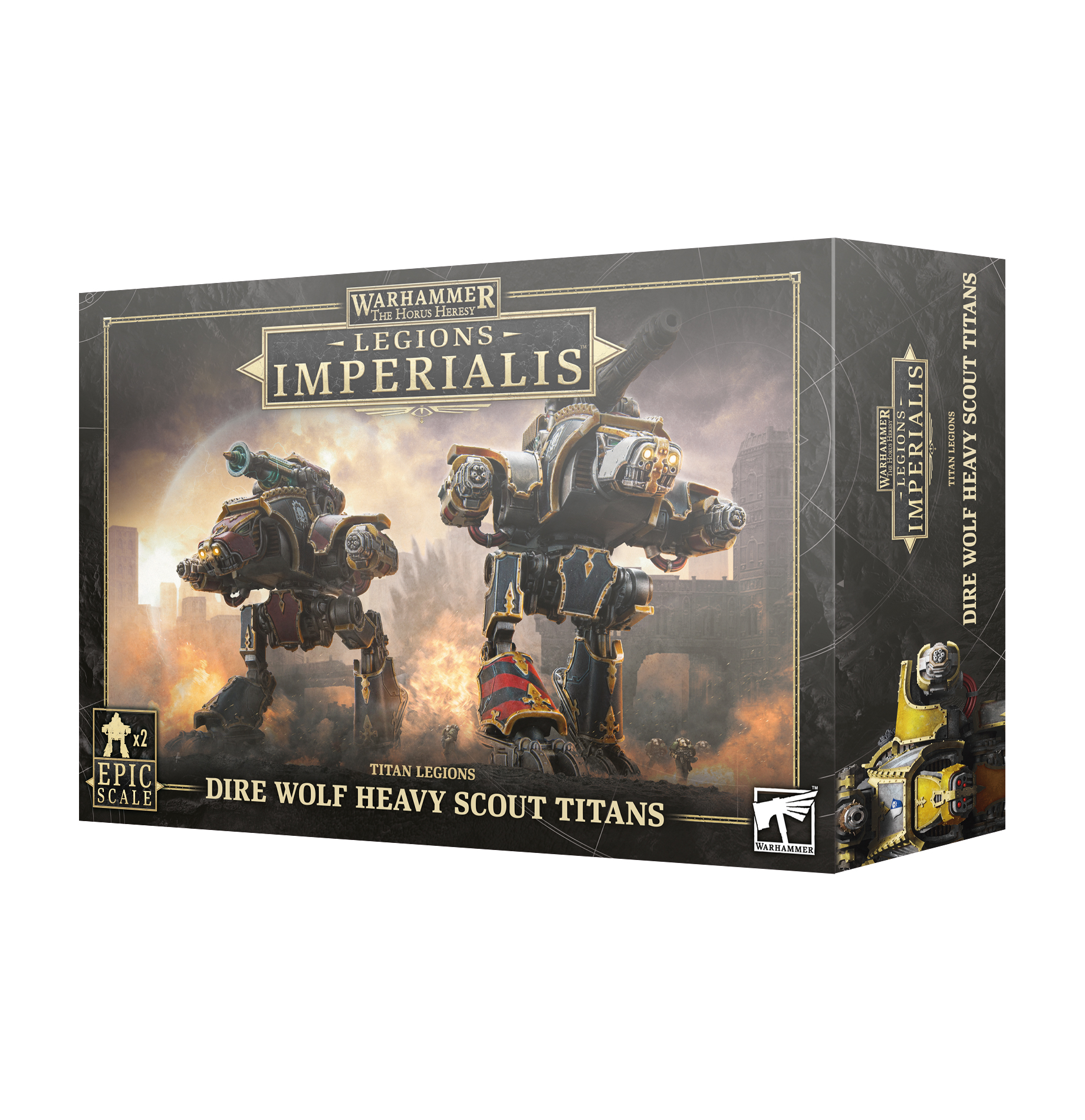 Legions Imperalis: Dire Wolf Heavy Scout Titans