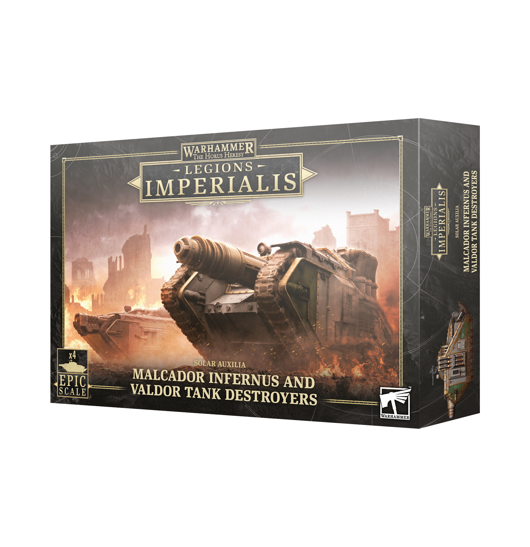 Legions Imperalis: Malcador Infernus and Valdor Tank Destroyers