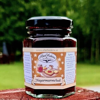 Jägarmarmelad – blåbär & svarta vinbär, 120 g, 15st /låda