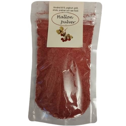 Hallonpulver, 75g, 10st/låda - 3