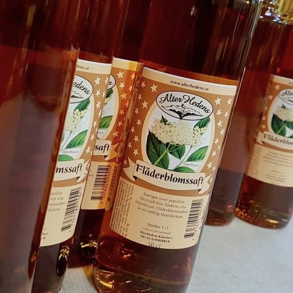 Fläderblomssaft - Flädersaft, 50 cl