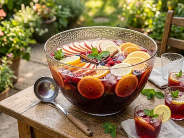 sangria mocktail