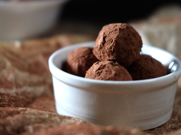 naturell chokladtryffel
