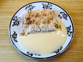 Rabarberpaj med fläder (smulpaj)