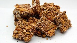 Müslibar med blåbär