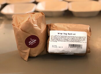Wrap Banh Mi Vegan