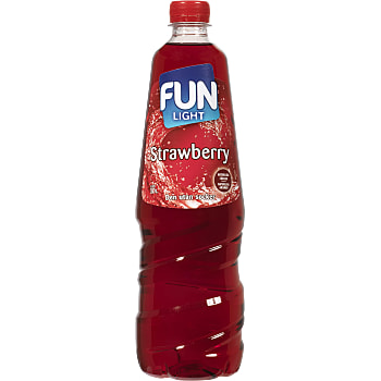 Jordgubbssaft Fun Light 1l