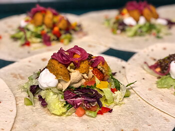 Wrap Vegetarisk Meze