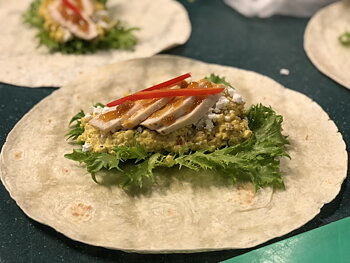 Wrap Kyckling & Curry