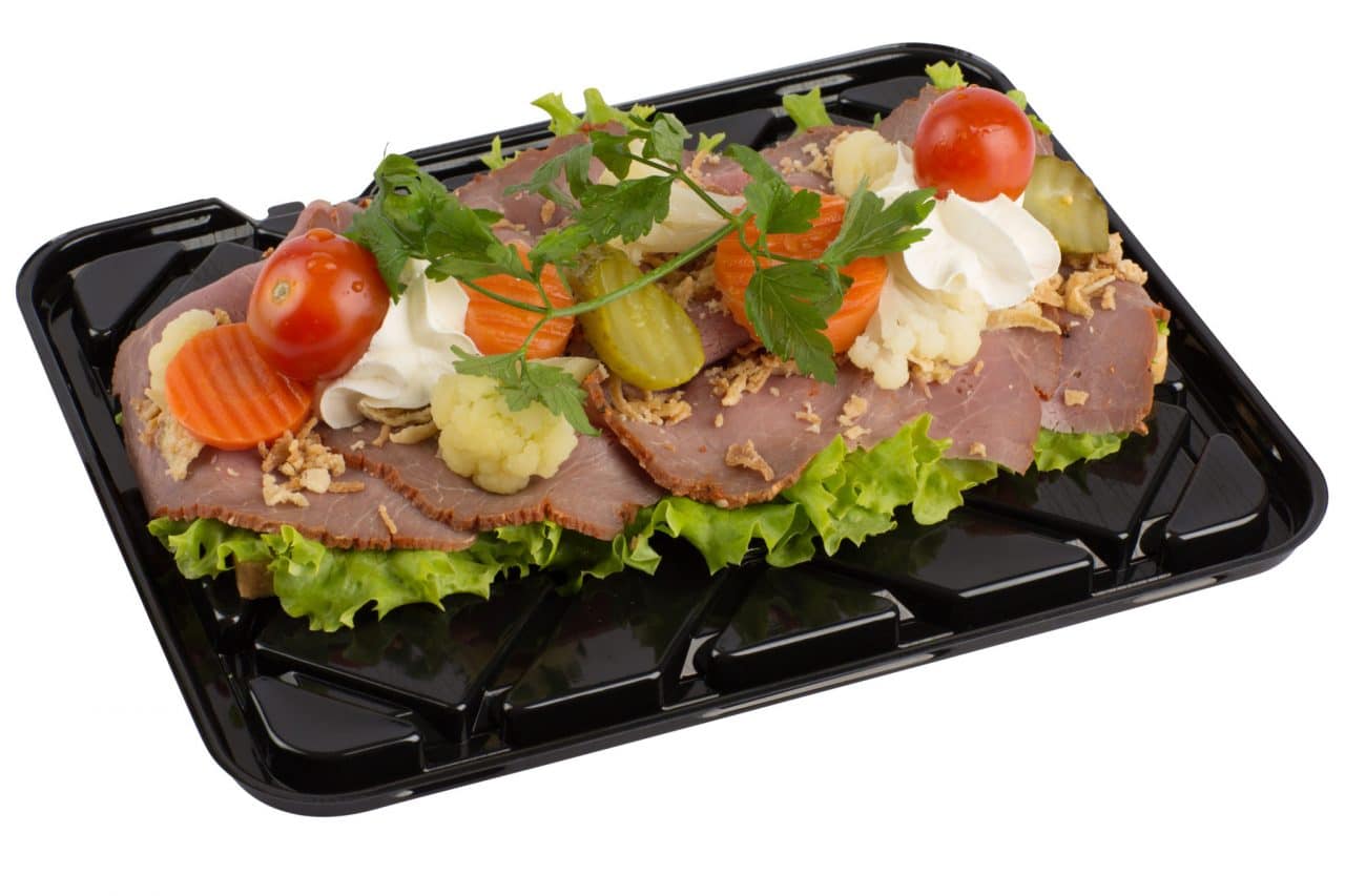 Landgång med rostbiff