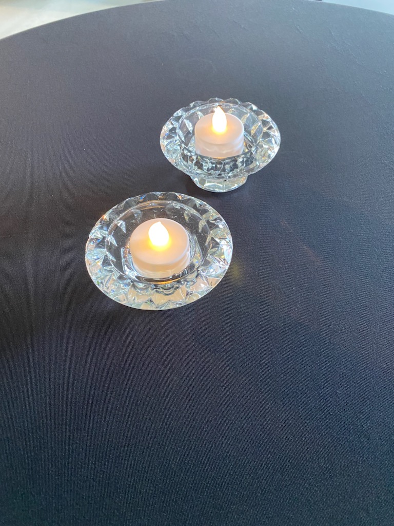 Ljusstake med LED värmeljus