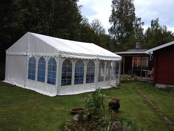 Partytält 6x6m
