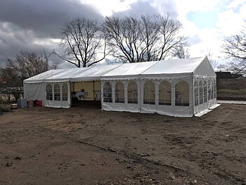 Partytält 6x18m