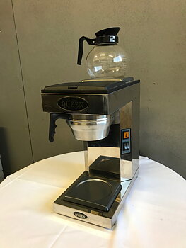 Kaffebryggare, inkl. filter, 2st kannor och värmeplatta