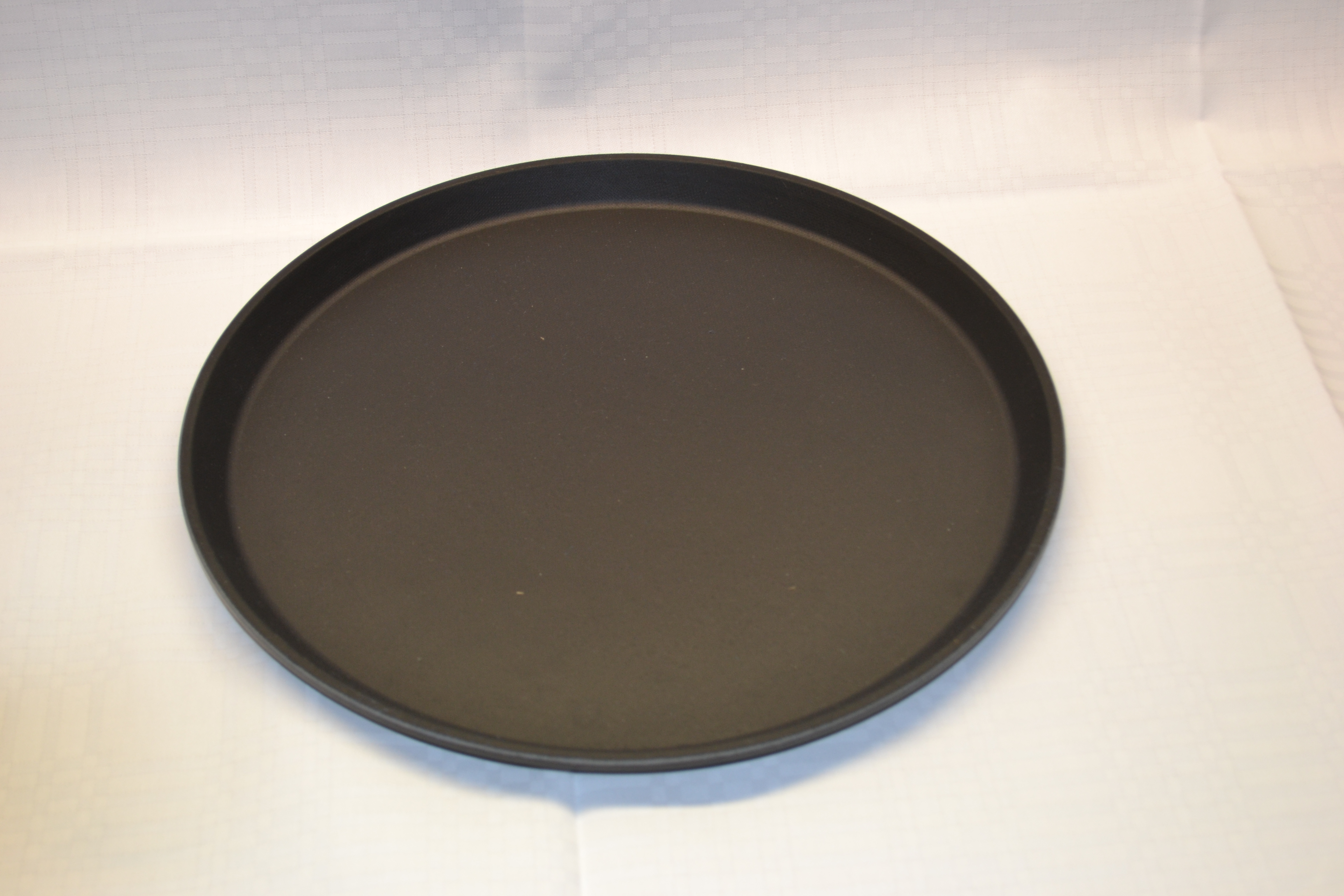 Barbricka svart, rund 35cm