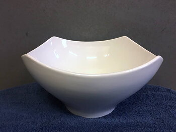Porslinsskål 200cl/27cm Kvadrat