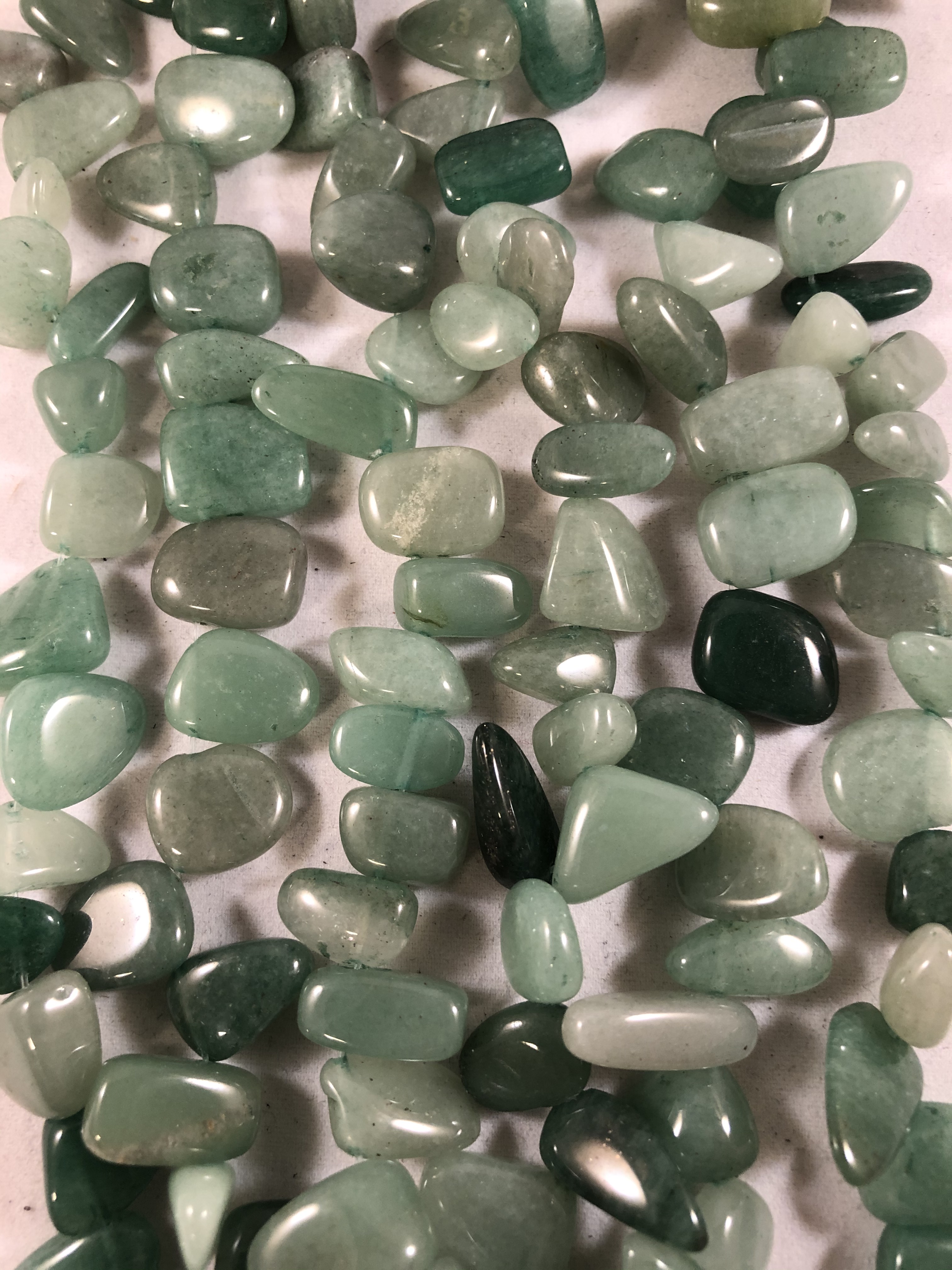 Aventurin Chips 14 - 10 mm