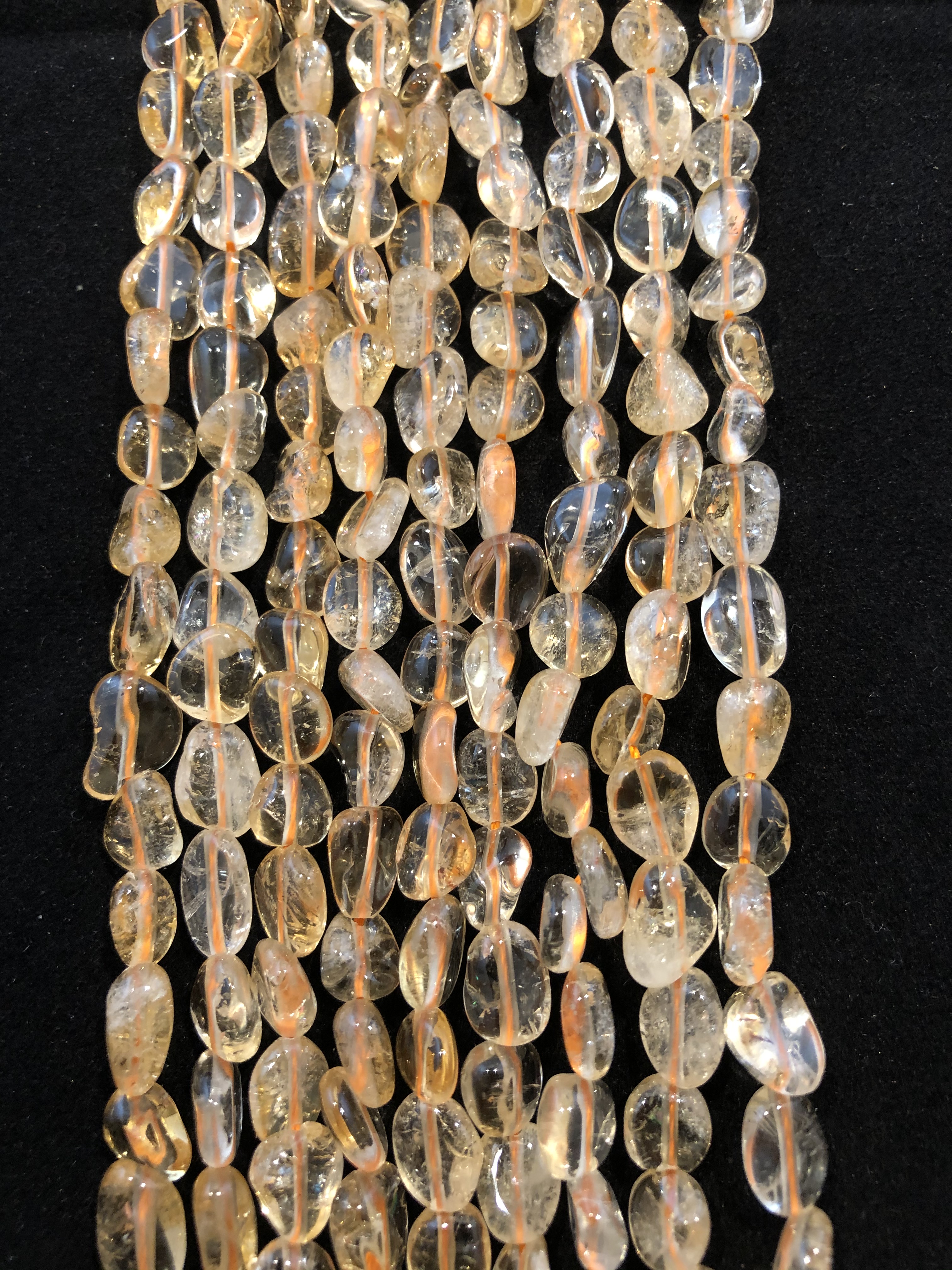 Citrin Nugget 7 - 9 mm A
