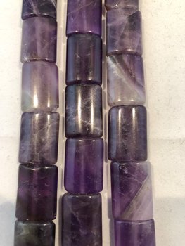Ametist Rektangel 15x20 mm
