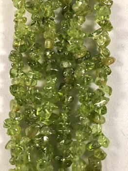 Peridot Chips 3 - 6 mm