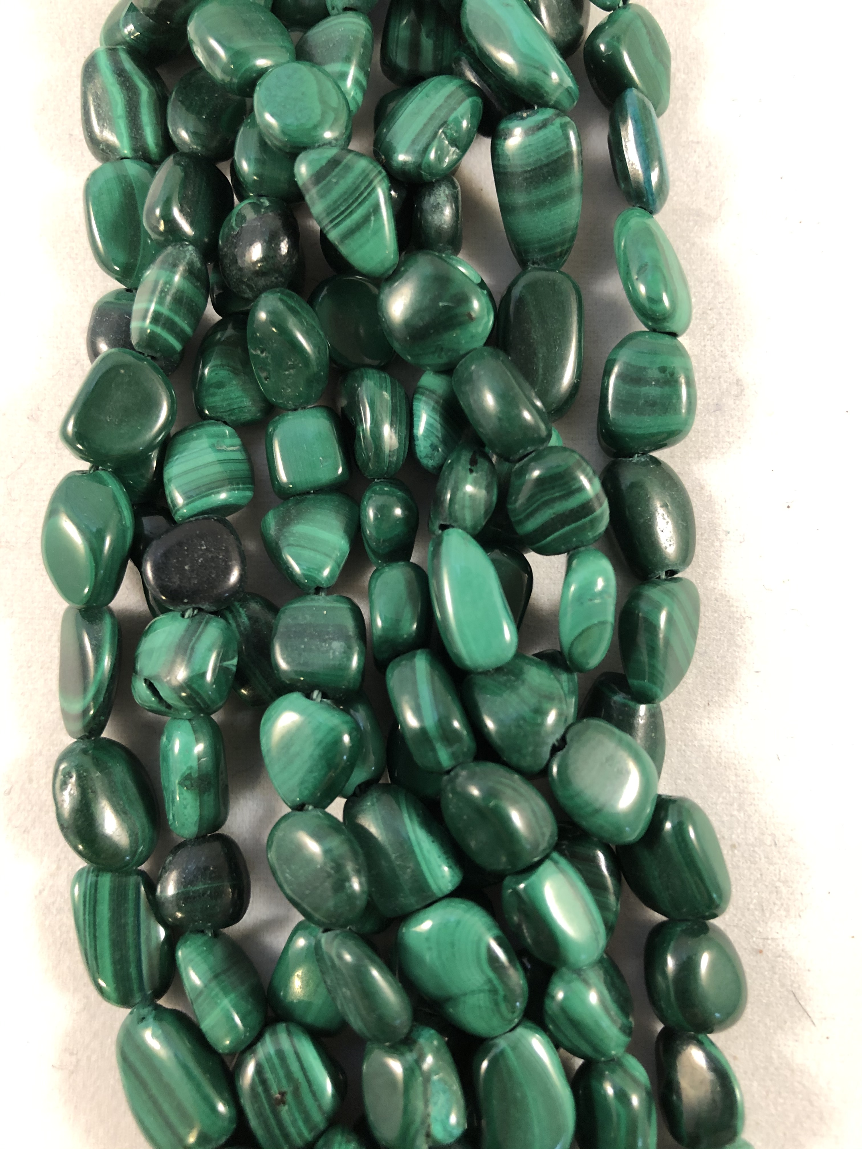 Malakit Nugget 6 - 10 mm