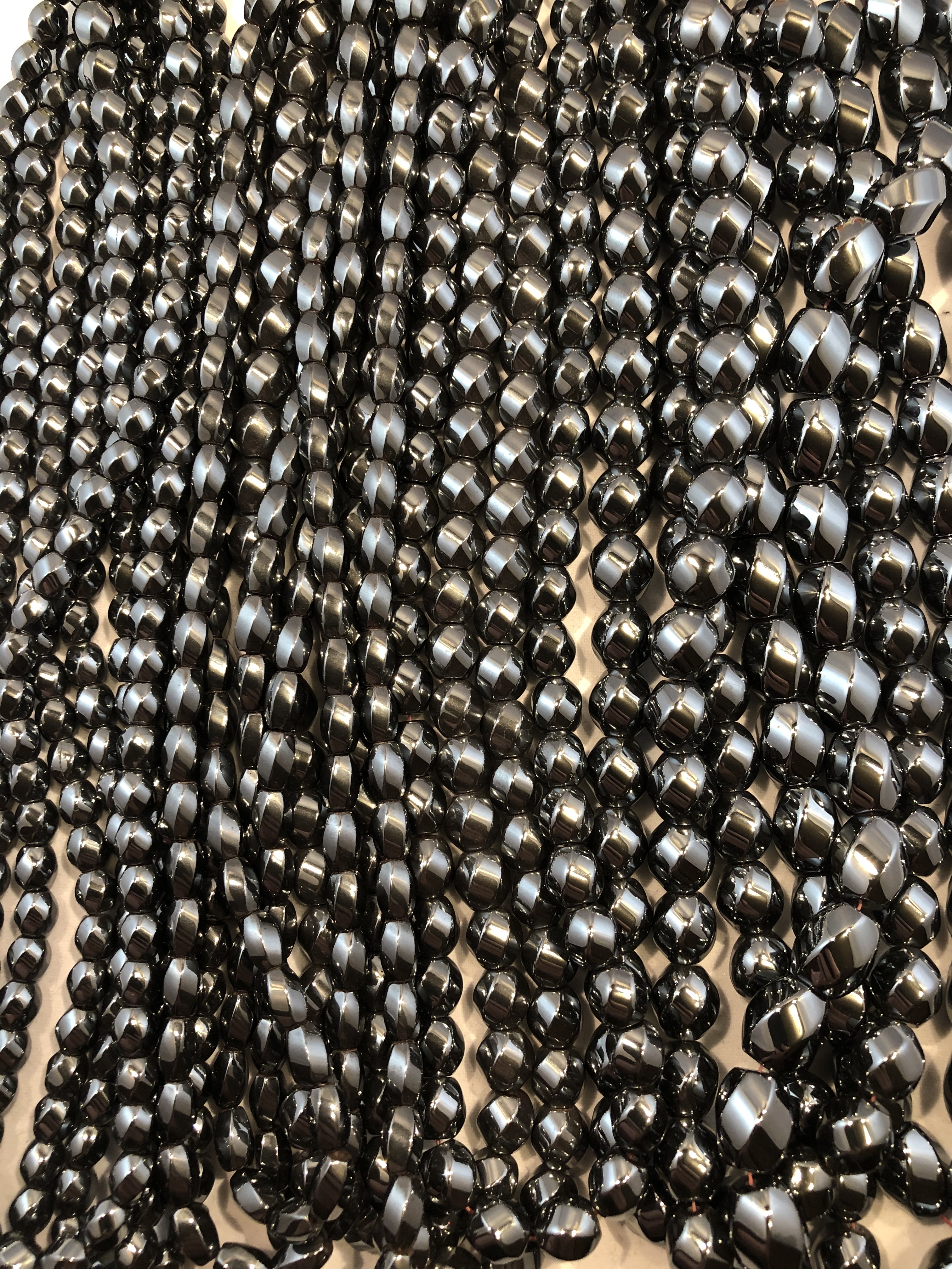 Hematit Vriden 6-kantig